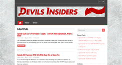 Desktop Screenshot of devilsinsiders.com