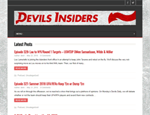 Tablet Screenshot of devilsinsiders.com